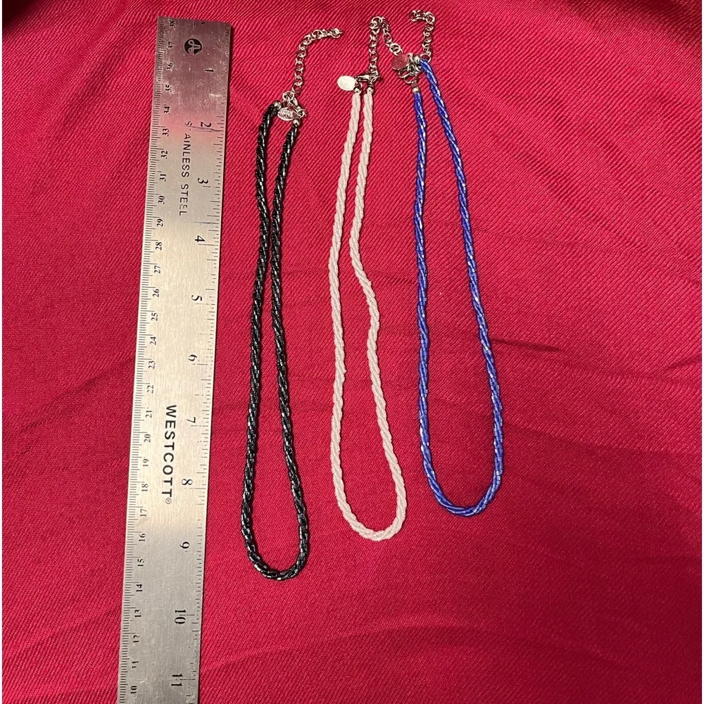 NOLAN MILLER BUGLE BEAD NECKLACES - Picture 3 of 4